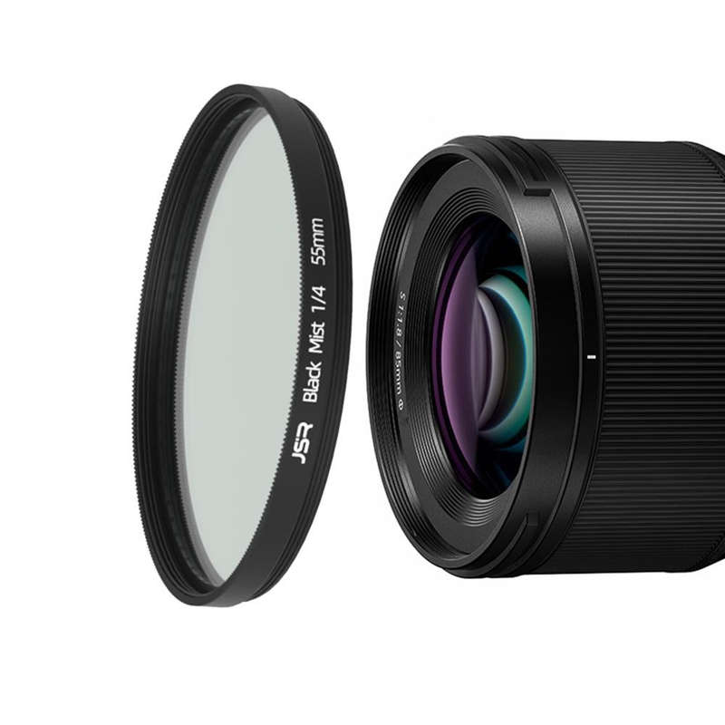 JSR Black Mist Filter Camera Lens Filter, Size:55mm(1/4 Filter)