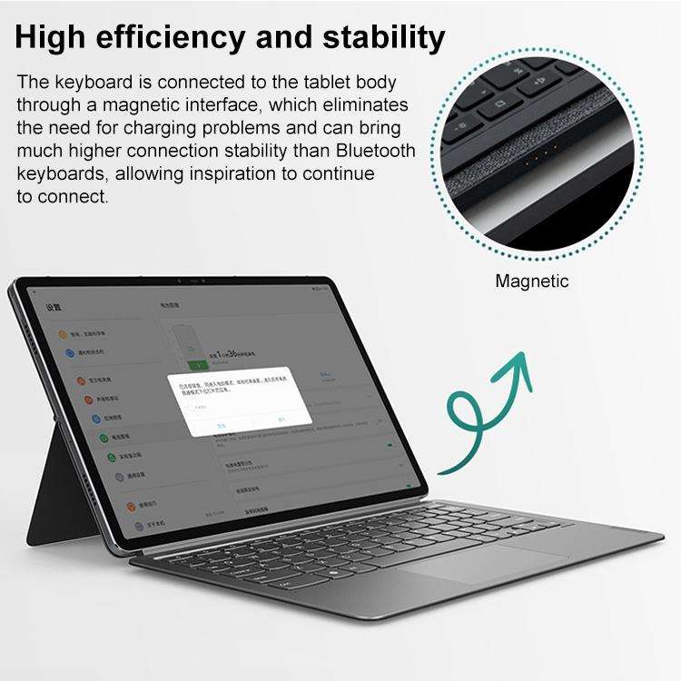 Original Lenovo Magnetic Suction Keyboard with Detachable Holder Set for XiaoXin Pad Pro (WMC0446...