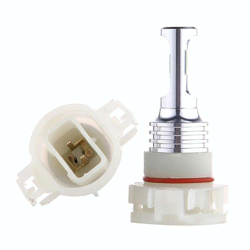 2 PCS H16(EU) 72W 1000LM 6000-6500K Super Bright White Light Car Fog LED Bulbs, DC 12-24V (Ice Bl...