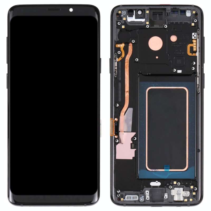 Super AMOLED LCD Screen for Galaxy S9+ / G965F / G965F / DS / G965U / G965W / G9650 Digitizer Ful...