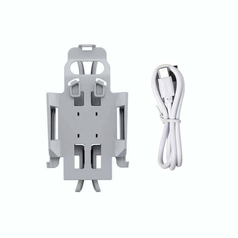 For DJI Mini 3 STARTRC LED Light Folding Anti-fall Heightened Landing Gear Training Rack (Grey)