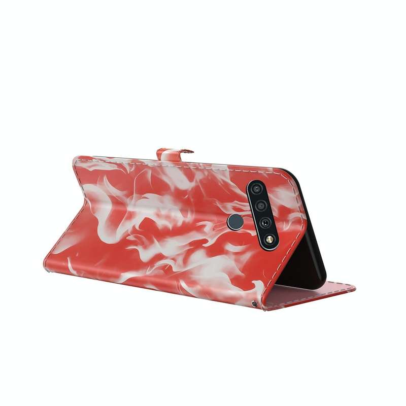 For LG Stylo 6 / K71 Cloud Fog Pattern Horizontal Flip Leather Case with Holder & Card Slot & Wal...