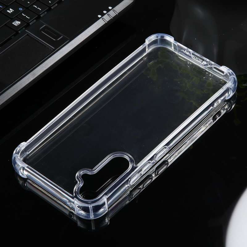 For Samsung Galaxy A34 5G MERCURY GOOSPERY SUPER Four-Corner Shockproof TPU Phone Case(Transparent)