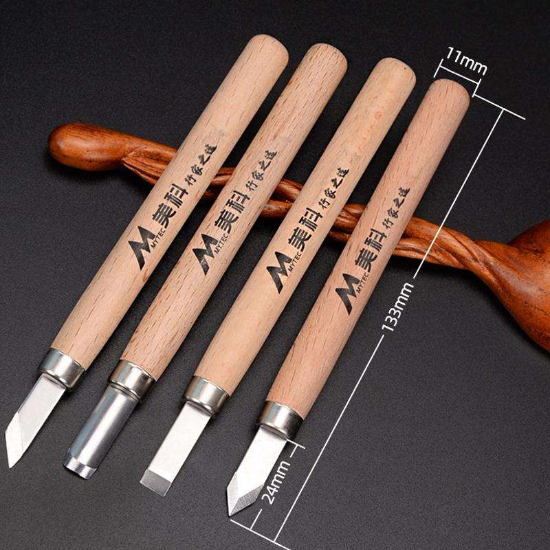 10 PCS/Set MYTEC Multifunctional Woodworking Rubber Stamp Carving Tool Knife