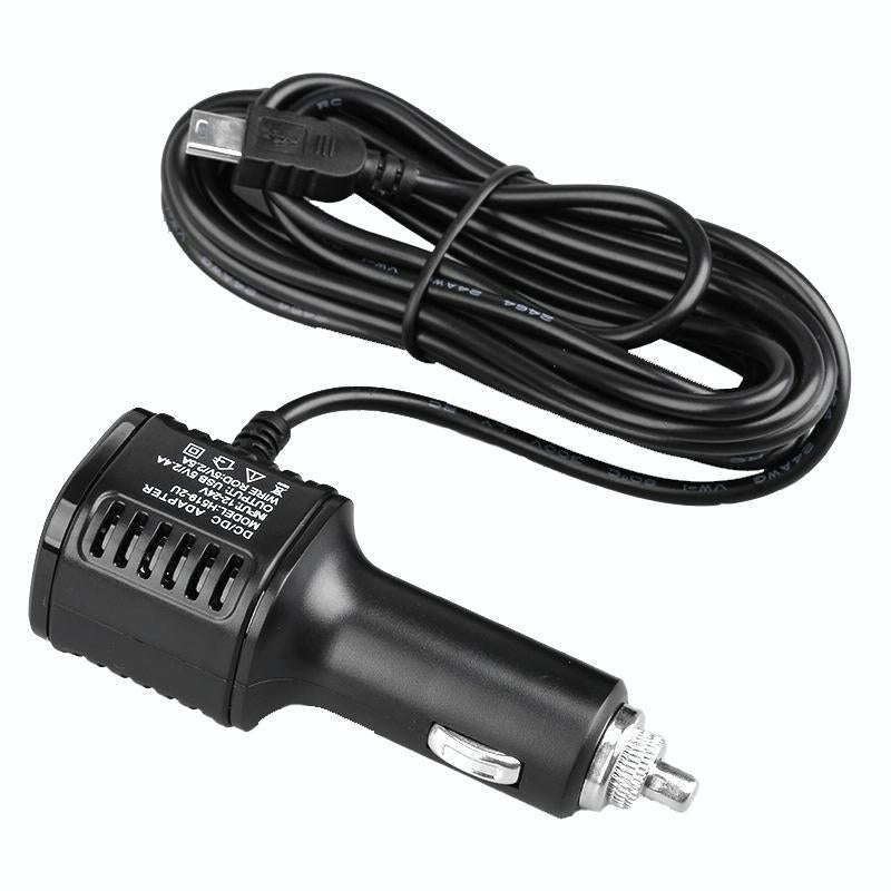 H519 Car Charger Driving Recorder Power Cord Dual USB With Display Charging Line, Specification: ...
