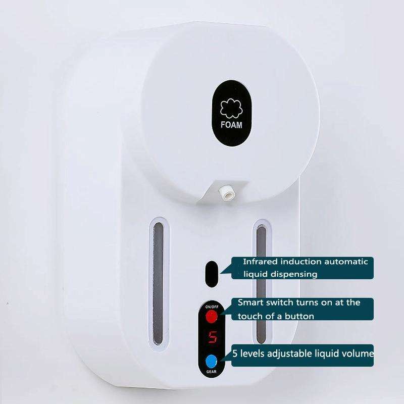 KLC-600 Automatic Induction Soap Dispenser Foam Hand Washing Device, Style: Battery Spray Version