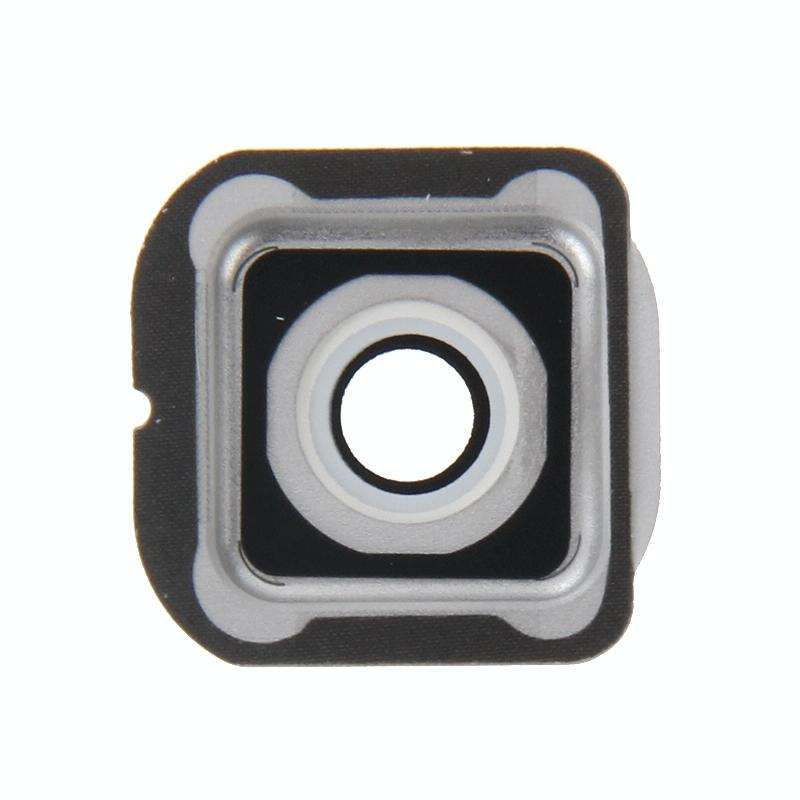 For Galaxy S6 Edge / G925 10pcs Camera Lens Cover with Sticker (White)