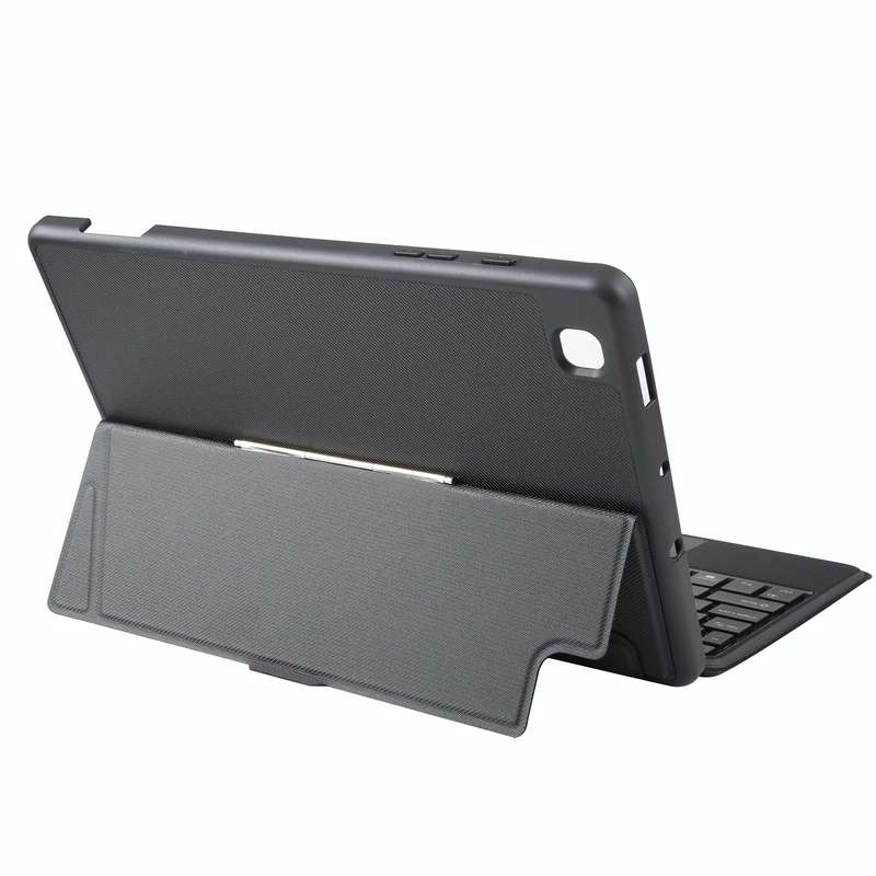 T610B-AS Pivot Backlight Upper Pen Tray Bluetooth Keyboard Leather Case For Samsung Galaxy Tab S6...