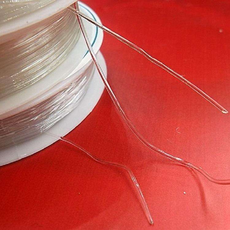 5 PCS Transparent Fishing Line Elastic Line DIY Handmade Jewelry Accessories Material Beads Bead ...