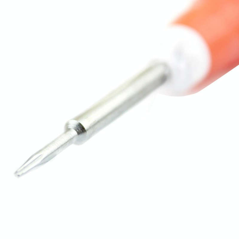 Professional Repair Tool Open Tool 0.8 x 30mm Pentacle Tip Socket Screwdriver(Orange)