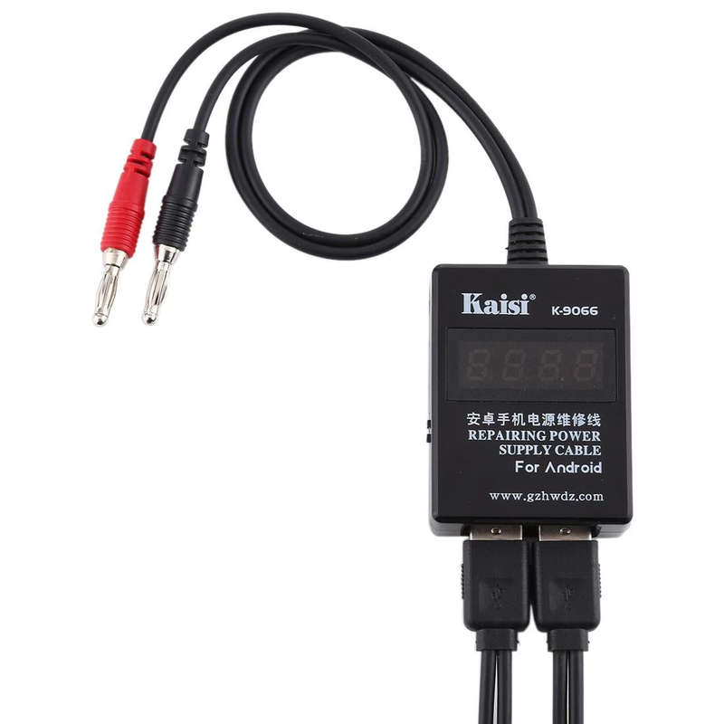 Kaisi K-9066 Mobile Phone Maintenance Power Cable Built-in Short Circuit Protection For Huawei, S...
