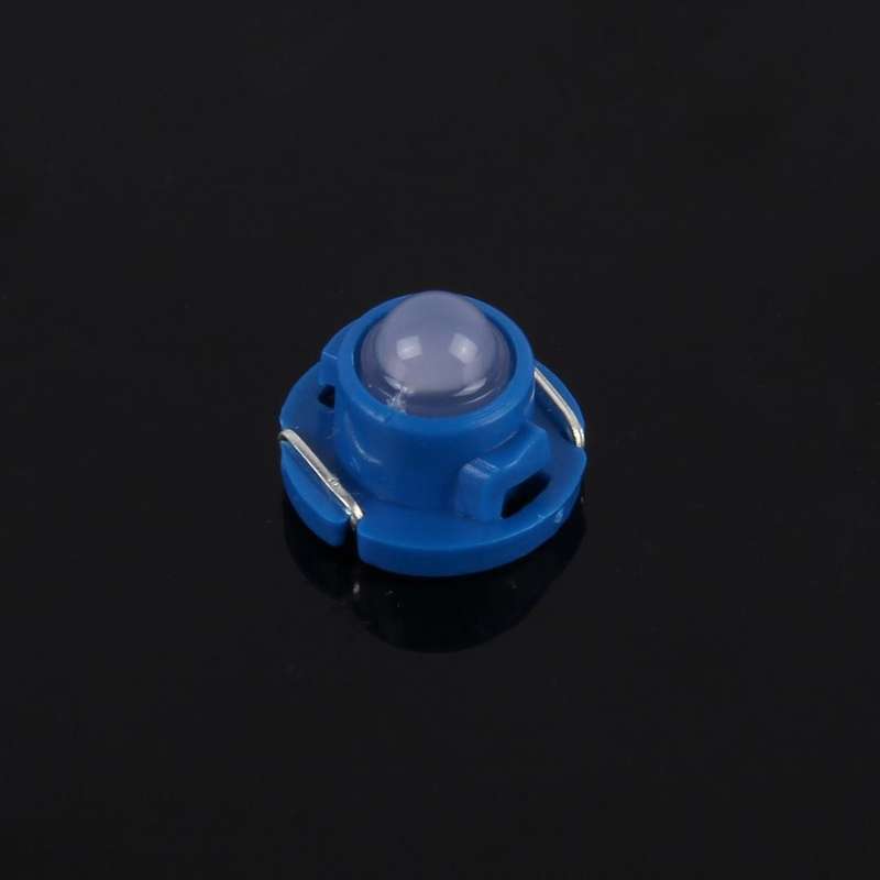 10PCS 2W T4.7 Wedge Instrument Panel LED Light Dashboard Gauge Cluster Indicator Lamp Bulb (Blue ...