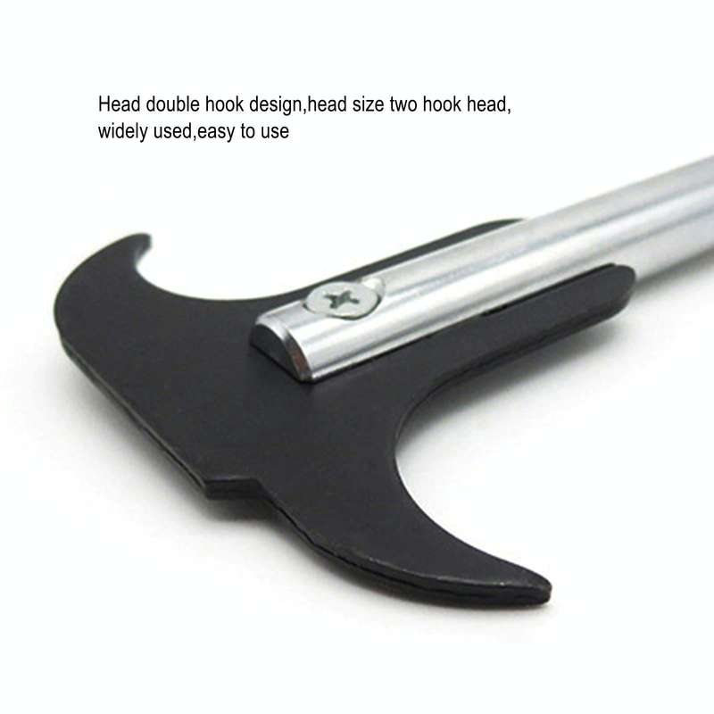 2 PCS Oil Seal Disassembly Tool Double Head Oil Seal Wrench Puller(Red Handle)