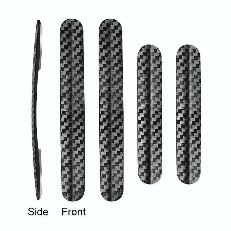 4 in 1 Car Door Anti-Static PC Carbon Fiber Anti-Collision Strip
