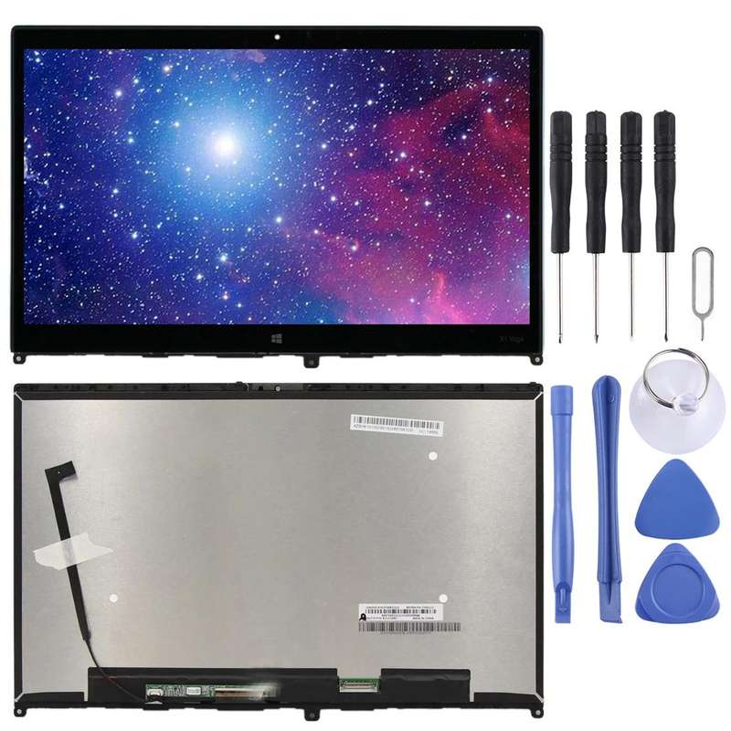 LCD Screen and Digitizer Full Assembly with Frame for Lenovo ideaPad Flex 5-14IIL05 5-14ARE05 5-1...