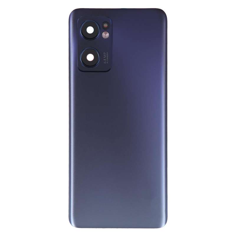 For OPPO Reno7 5G Original Battery Back Cover with Camera Lens Cover(Black)