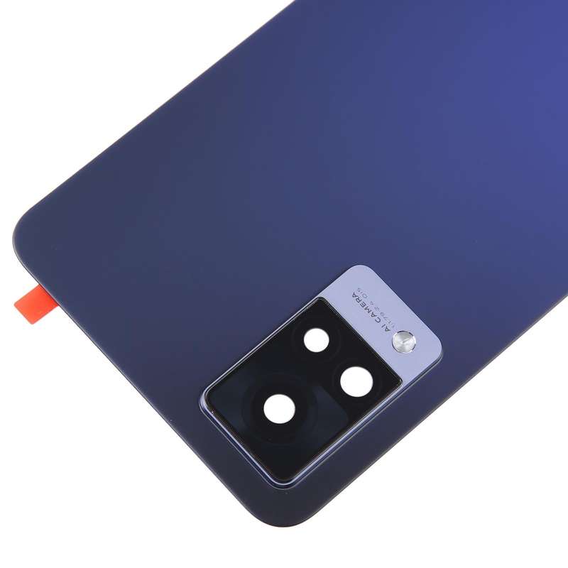 For vivo V21 Original Battery Back Cover with Camera Lens Cover(Blue)