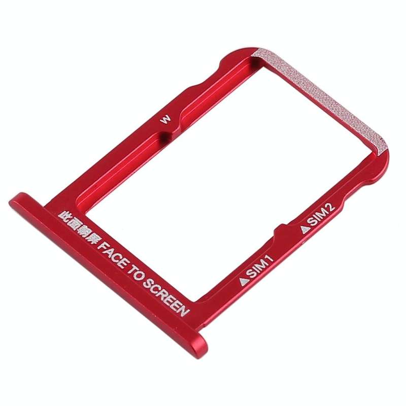 Double SIM Card Tray for Xiaomi Mi 6X (Red)
