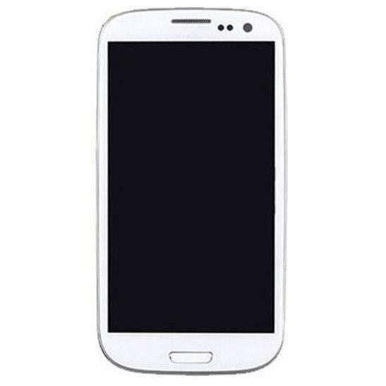 Original Super AMOLED LCD Screen for Samsung Galaxy SIII / i9300 Digitizer Full Assembly with Fra...