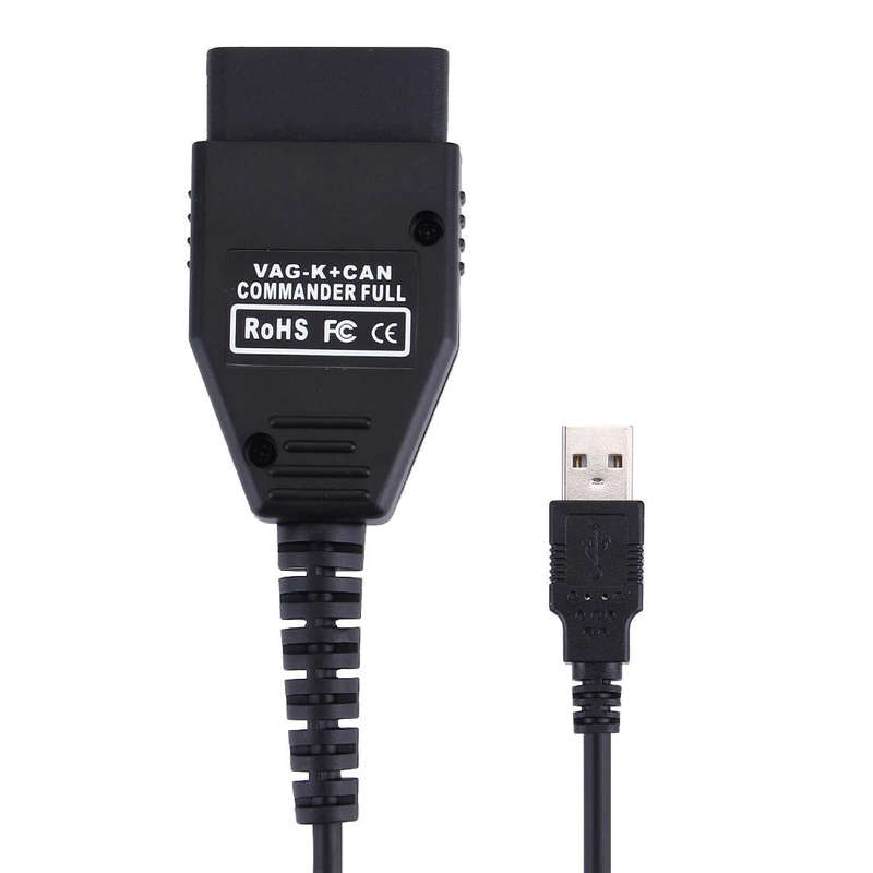 VAG K + CAN Commander Full 1.4 OBDII Diagnostic Tool for Audi / VW(Black)