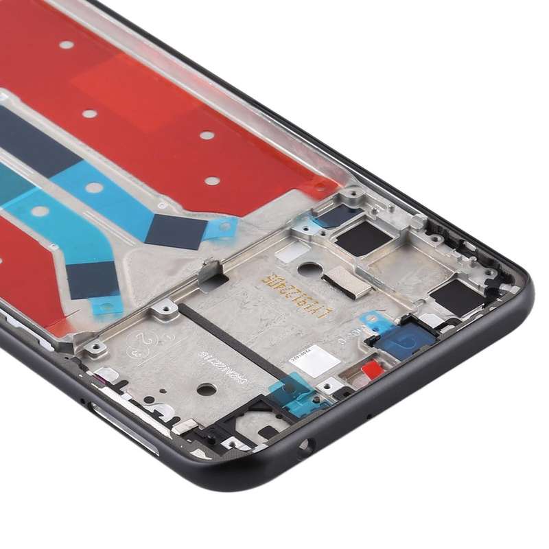 Original Middle Frame Bezel Plate for Huawei Y8p / P Smart S(Black)
