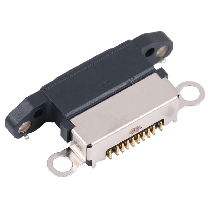 Charging Port Connector for iPhone 12 / 12 Pro (Black)