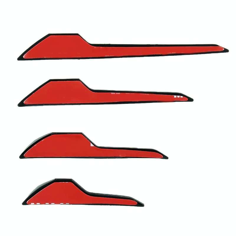 8 PCS Car Vehicle Door Side Guard Anti Crash Strip Exterior Avoid Bumps Collsion Impact Protector...