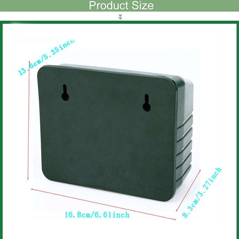 SK131 High-power Ultrasonic Electronic Rat Repeller Analog Alarm Sound Intelligent Pest Killer, J...