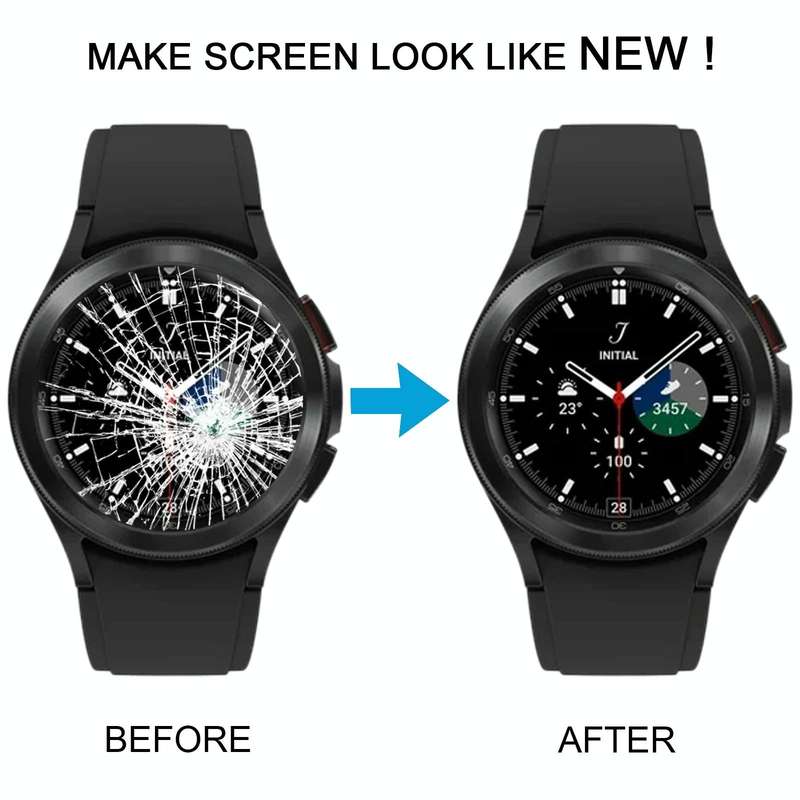 Original LCD Screen Digitizer Full Assembly with Frame for Samsung Galaxy Watch4 Classic 46mm SM-...
