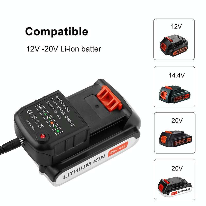 BD20CHG For Battery 20V Lithium Battery Charger Electric Tool Accessories, Plug: EU