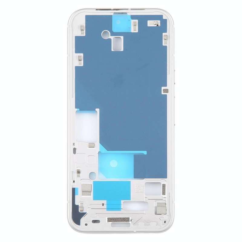 For Google Pixel 8a Original Middle Frame Bezel Plate (Silver)