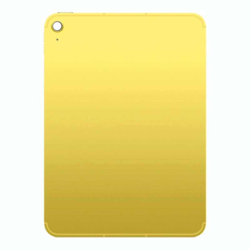 For iPad 10th Gen 10.9 2022 4G Version Battery Back Cover (Yellow)
