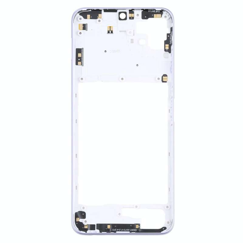 For Samsung Galaxy A22 5G  Middle Frame Bezel Plate (Purple)