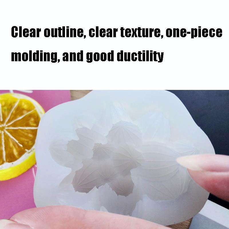 SX-ZW-186 Fleshy Three-Dimensional Candle Silicone Mold DIY Handmade Soap Aromatherapy Epoxy Mold