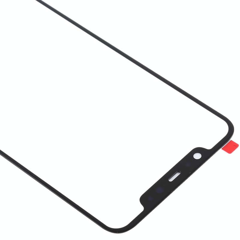 Front Screen Outer Glass Lens for Xiaomi Mi 8(Black)
