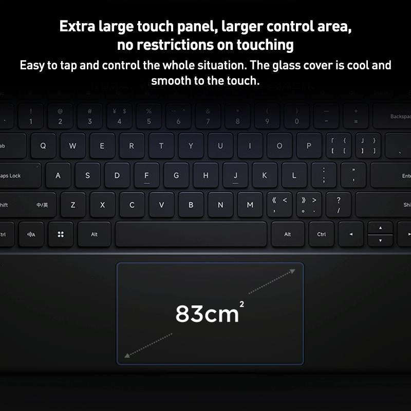 Original For Xiaomi Pad 6 Max 14 Intelligent Touch Pad Keyboard(Black)