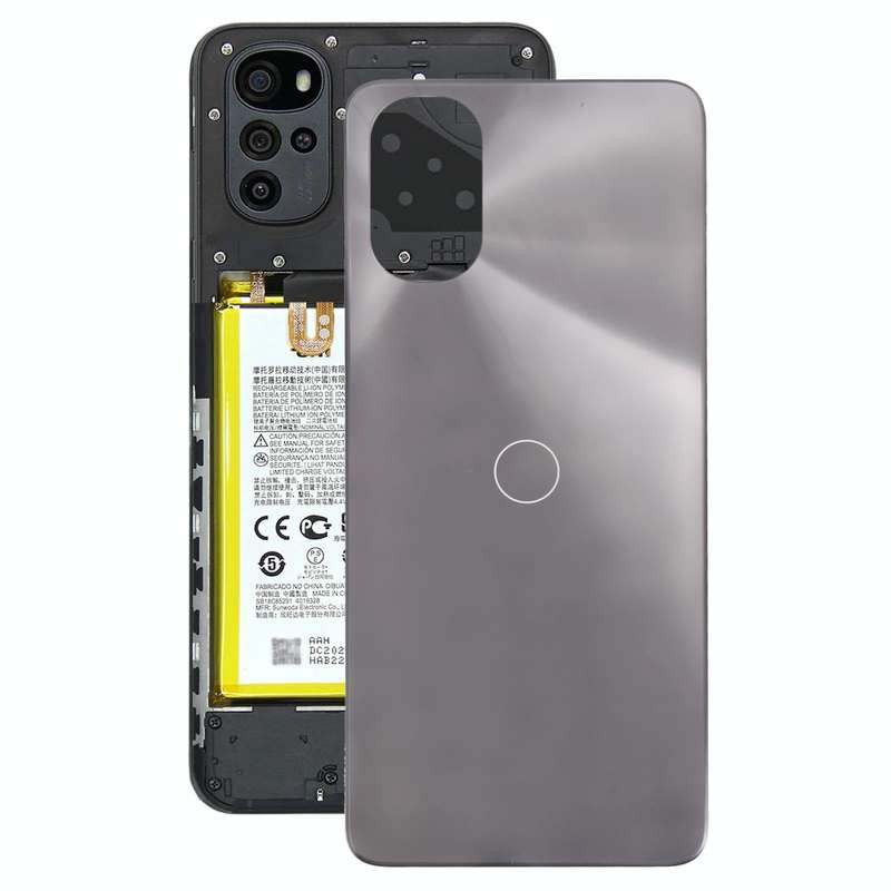 Original Battery Back Cover for Motorola Moto G22(Black)