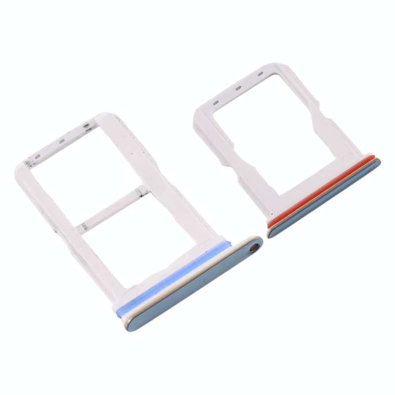 For Vivo S1 Pro SIM Card Tray + SIM Card Tray + Micro SD Card Tray (Silver)