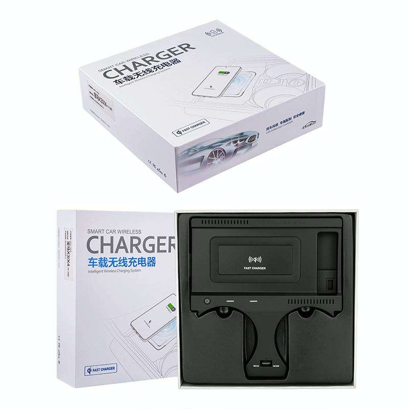 HFC-1015 Car Qi Standard Wireless Charger 10W Quick Charging for BMW X3 2018-2021, Left and Right...