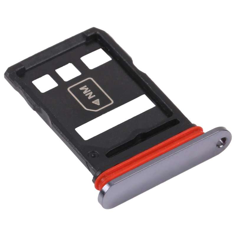 SIM Card Tray + NM Card Tray for Huawei Mate 40 (Black)