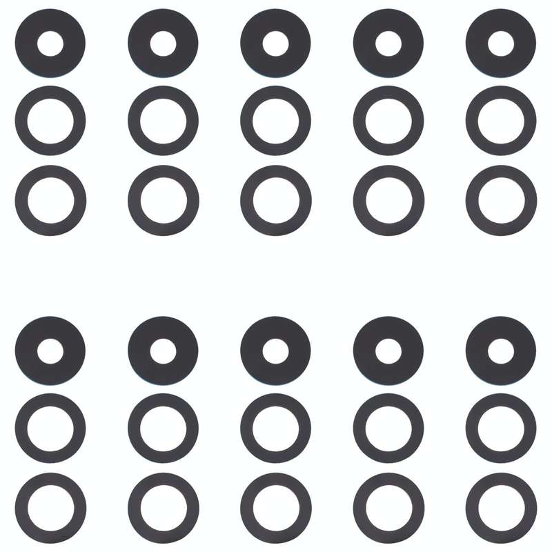 For OPPO Reno5 4G / Reno5 5G / Reno5 5K 10pcs Back Camera Lens