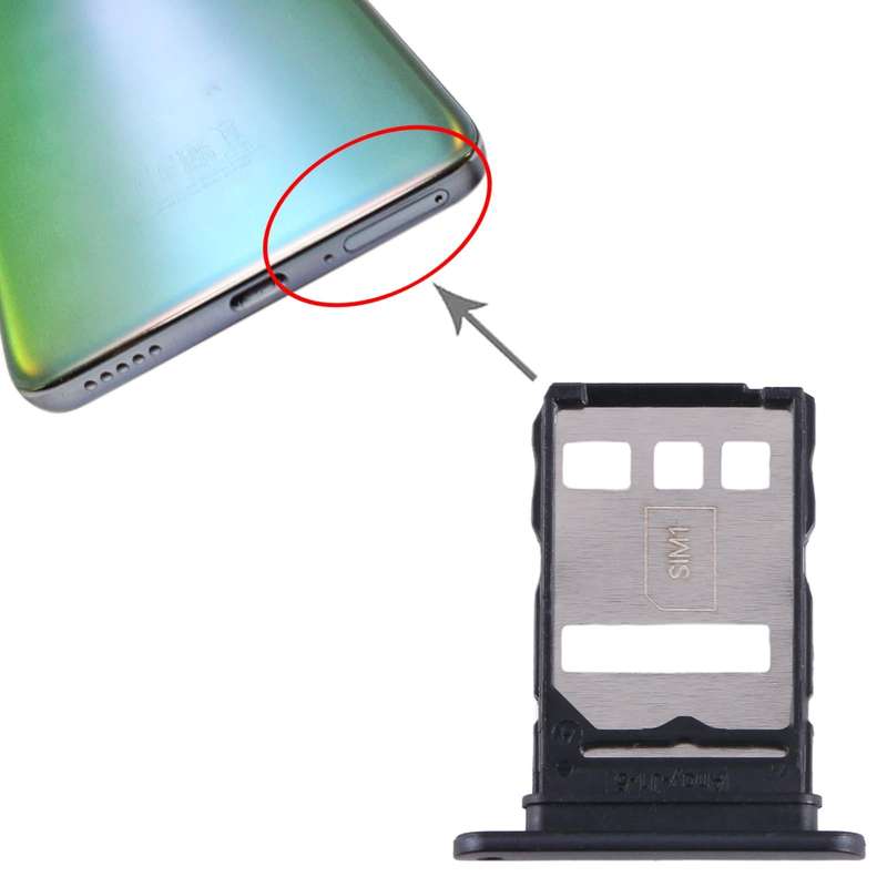 For Honor X9 SIM Card Tray (Black)