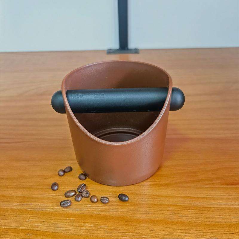 Coffee Knocking Grounds Bucket Waste Grounds Basin Grounds Box, Style:, Color: A Model (Coffee Br...