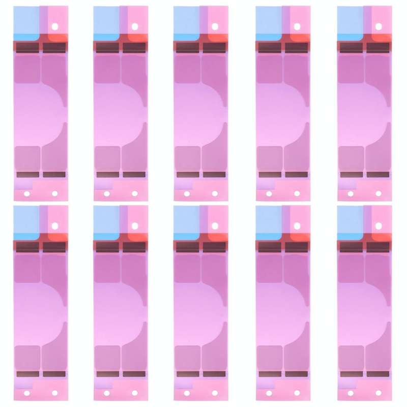 10 PCS for iPhone 8 Plus Battery Adhesive Tape Stickers