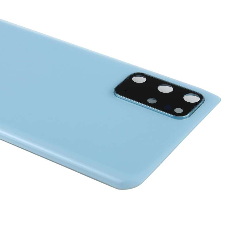 For Samsung Galaxy S20+ Battery Back Cover with Camera Lens Cover (Blue)