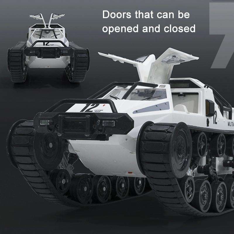 SG-1203 1:12 2.4G Simulation Remote Control EV Tracked Vehicle Tank Off-road Vehicle Model Car To...