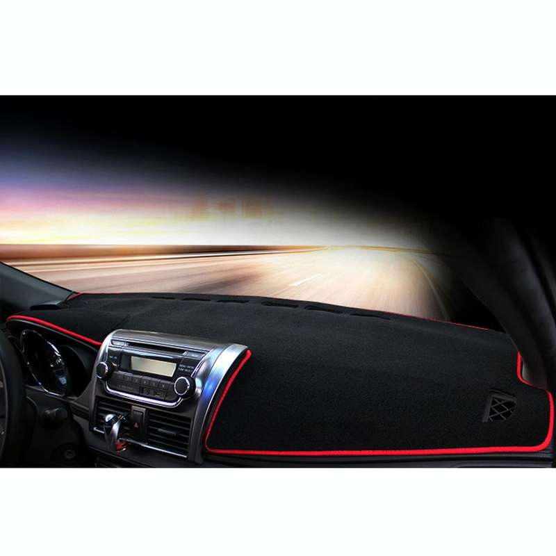 Car Light Instrument Panel Sunscreen Dashboard Mats Cover for Kia K2, Please Note Model and Year(...