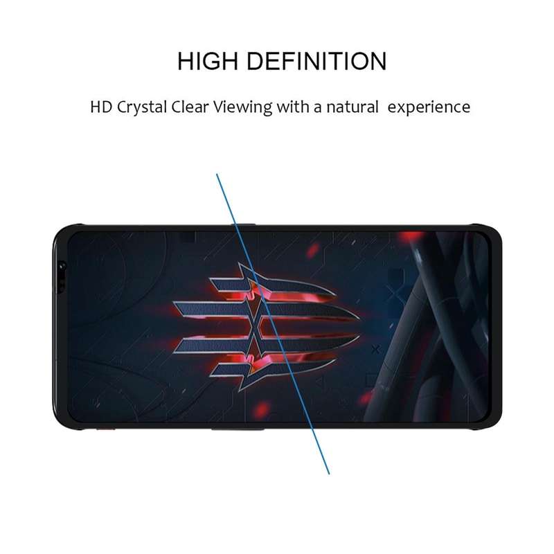 For ZTE nubia Red Magic 6s / 6s Pro Full Glue Full Screen Tempered Glass Film