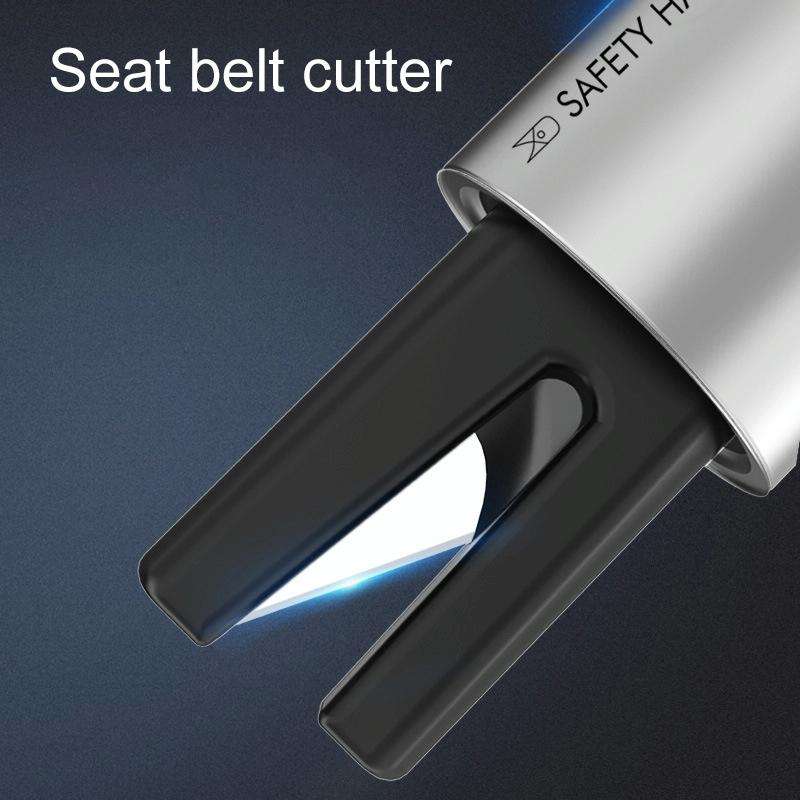 2 in 1 Car Multifunctional Safety Rescue Hammer Life Saving Escape Emergency Hammer Seat Belt Cut...
