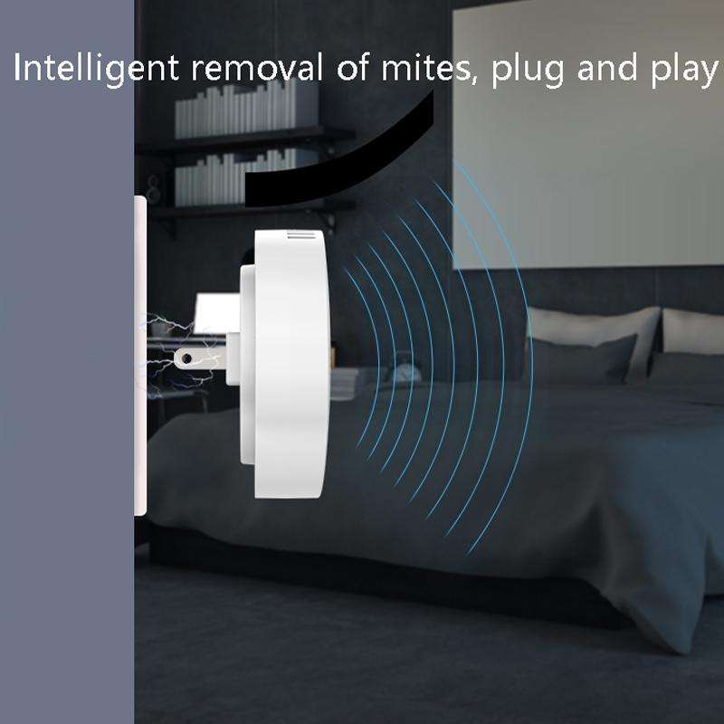 DC-9031 Intelligent Ultrasonic Mite Removal Instrument Household Mites Removal Cleaner(EU Plug)